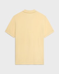 polo shirt IN PIQUE COTTON JERSEY - BUTTER / NAVY -  - 2 | CELINE