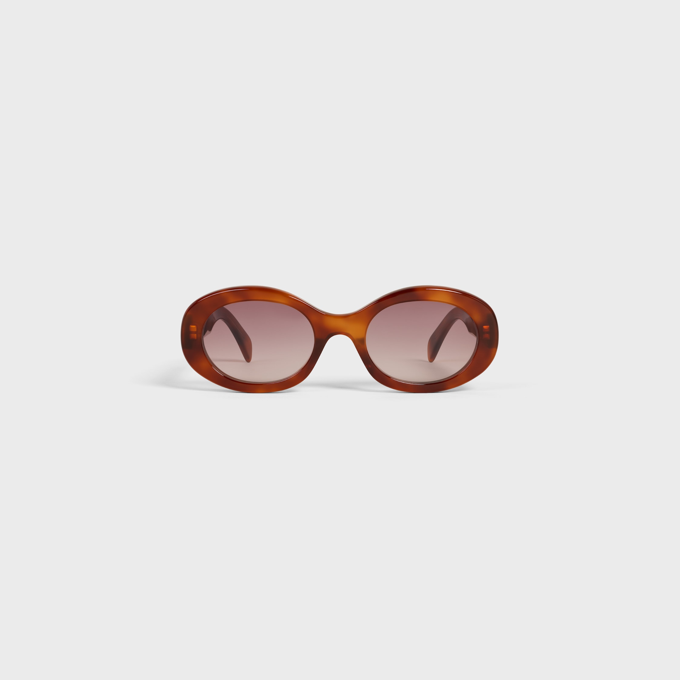 TRIOMPHE 01 SUNGLASSES IN ACETATE - HONEY HAVANA | CELINE