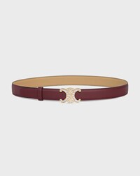 Reversible Strap 25MM IN Smooth and Grained Calfskin -  -  - 2 | CELINE