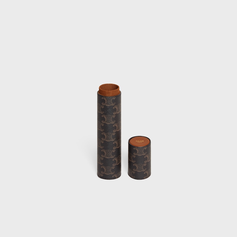 MIKADO IN WOOD AND TRIOMPHE CANVAS - TAN - LIFESTYLE - 1 | CELINE