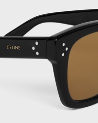 Black Frame 41 sunglasses in Acetate - Black / Nicotine -  - 2 | CELINE