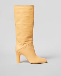 TUBE HIGH BOOT IN CALFSKIN - ORME -  - 1 | CELINE