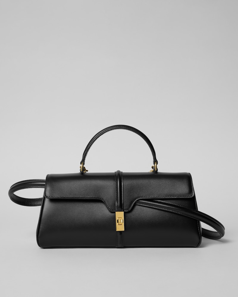 LE 16 SIDE-TO-SIDE IN CALFSKIN - BLACK - ALL BAGS - 1 | CELINE