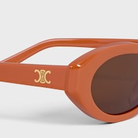 Triomphe Mini 02 sunglasses in Acetate - TERRACOTTA -  - 2 | CELINE