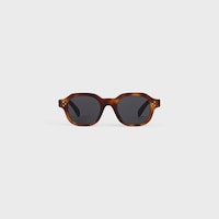 Black Frame 60 sunglasses in Acetate - CLASSIC HAVANA -  - 1 | CELINE