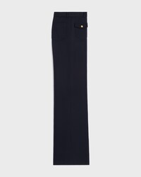 pants IN DIAGONAL WOOL - NAVY -  - 2 | CELINE