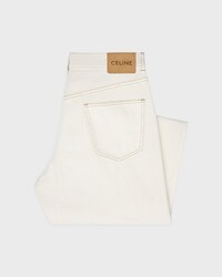 jeans max twill de coton épais - FADED WHITE -  - 2 | CELINE