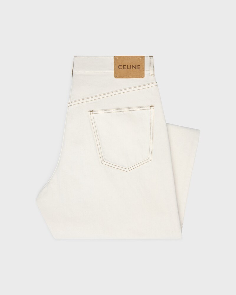 max jeans IN heavy cotton twill - FADED WHITE -  - 1 | CELINE