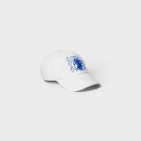 richelieu cap IN cotton twill - WHITE -  - 1 | CELINE