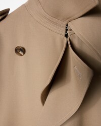 trench coat IN wool gabardine - ASH BEIGE -  - 2 | CELINE