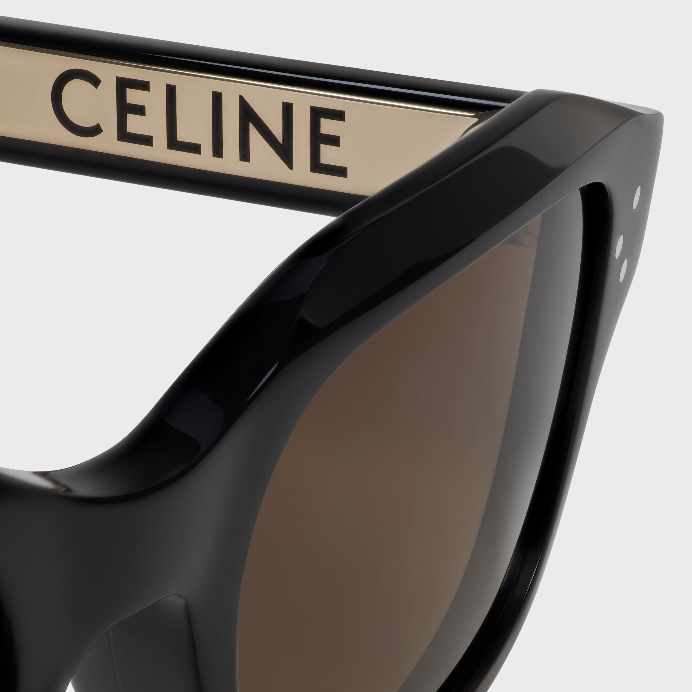 Black Frame 64 sunglasses in Acetate - BLACK | CELINE