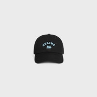 richelieu cap IN cotton twill - BLACK -  - 2 | CELINE