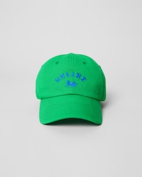 celine richelieu cap IN light cotton twill - SPRITE GREEN -  - 2 | CELINE