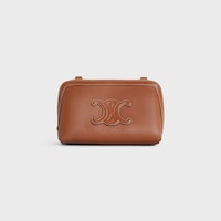 Clutch on Chain IN smooth calfskin - TAN - NEW - 2 | CELINE