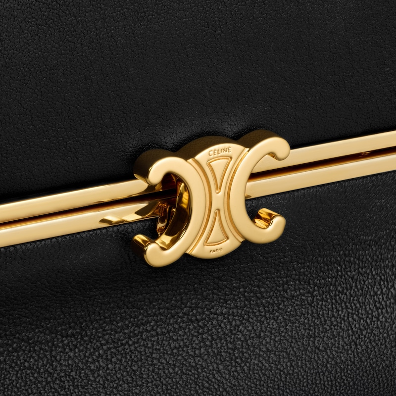 CUBE手袋 - 黑色 - TRIOMPHE FRAME - 1 | CELINE