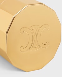 cotton swab pot in aluminium - GOLD - CELINE MAISON - 2 | CELINE