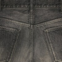 wesley jeans in black destroyed denim - BLACK PARADISO DESTROYED -  - 2 | CELINE