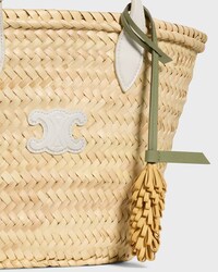 WHEAT CHARM IN SMOOTH LAMBSKIN - POLLEN / LIGHT KHAKI - ACCESSORIES - 2 | CELINE