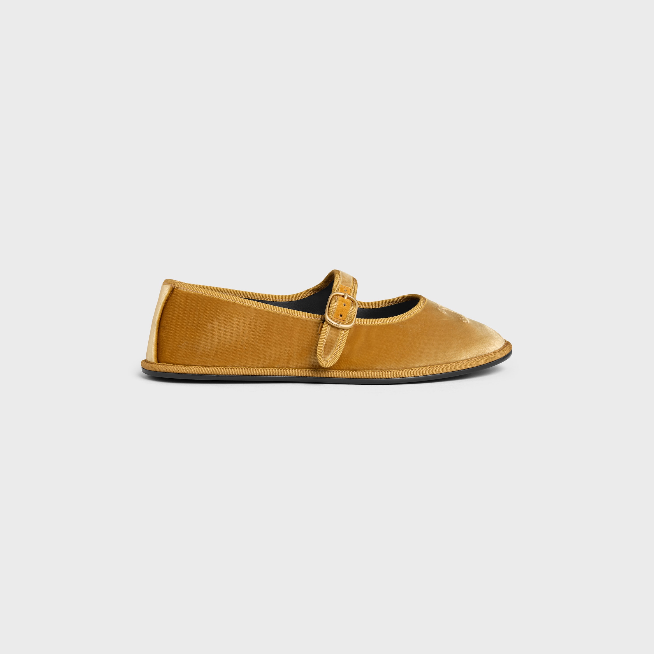 ÈVE TRIOMPHE BALLERINA IN VELVET - MORDORE | CELINE