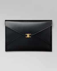 ENVELOPE IN SHINY CALFSKIN - BLACK - ALL BAGS - 1 | CELINE