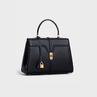 Borsa 16 Classique in pelle di vitello satinata - Schwarz - ALTRE LINEE - 2 | CELINE