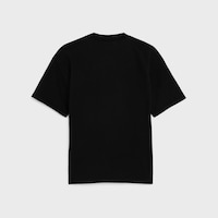 t-shirt IN cotton jersey - BLACK / WHITE -  - 2 | CELINE