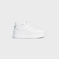 BLOCK SNEAKERS WITH WEDGE OUTSOLE in CALFSKIN - OPTIC WHITE -  - 1 | CELINE