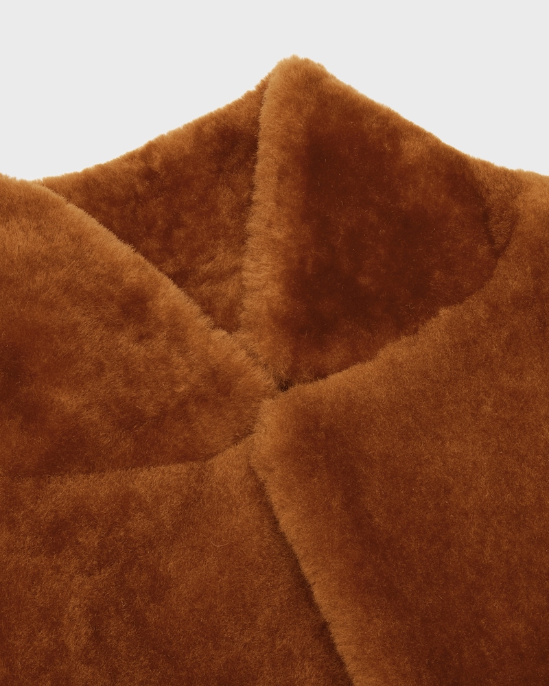 tailoring coat IN Lamb Shearling - MOUNTAIN -  - 1 | CELINE
