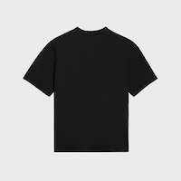 t-shirt IN cotton jersey - BLACK / YELLOW -  - 2 | CELINE