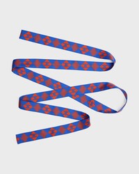 ruban TWILL DE SOIE - BLUE/RED -  - 2 | CELINE