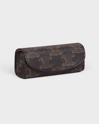 RING CASE IN TRIOMPHE CANVAS - BLACK - TRAVEL - 2 | CELINE