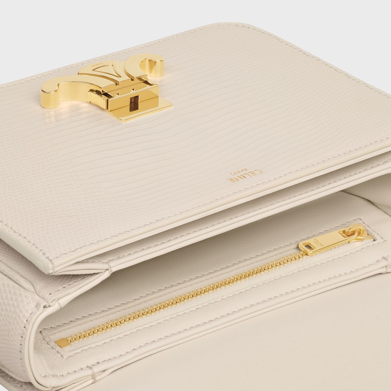 Borsa Teen Triomphe in pelle di lucertola - RISO - TRIOMPHE - 1 | CELINE