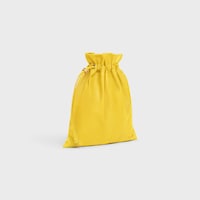 SMALL CRYSTAL POUCH IN LAMBSKIN - ULTRA YELLOW - MORE LINES - 2 | CELINE