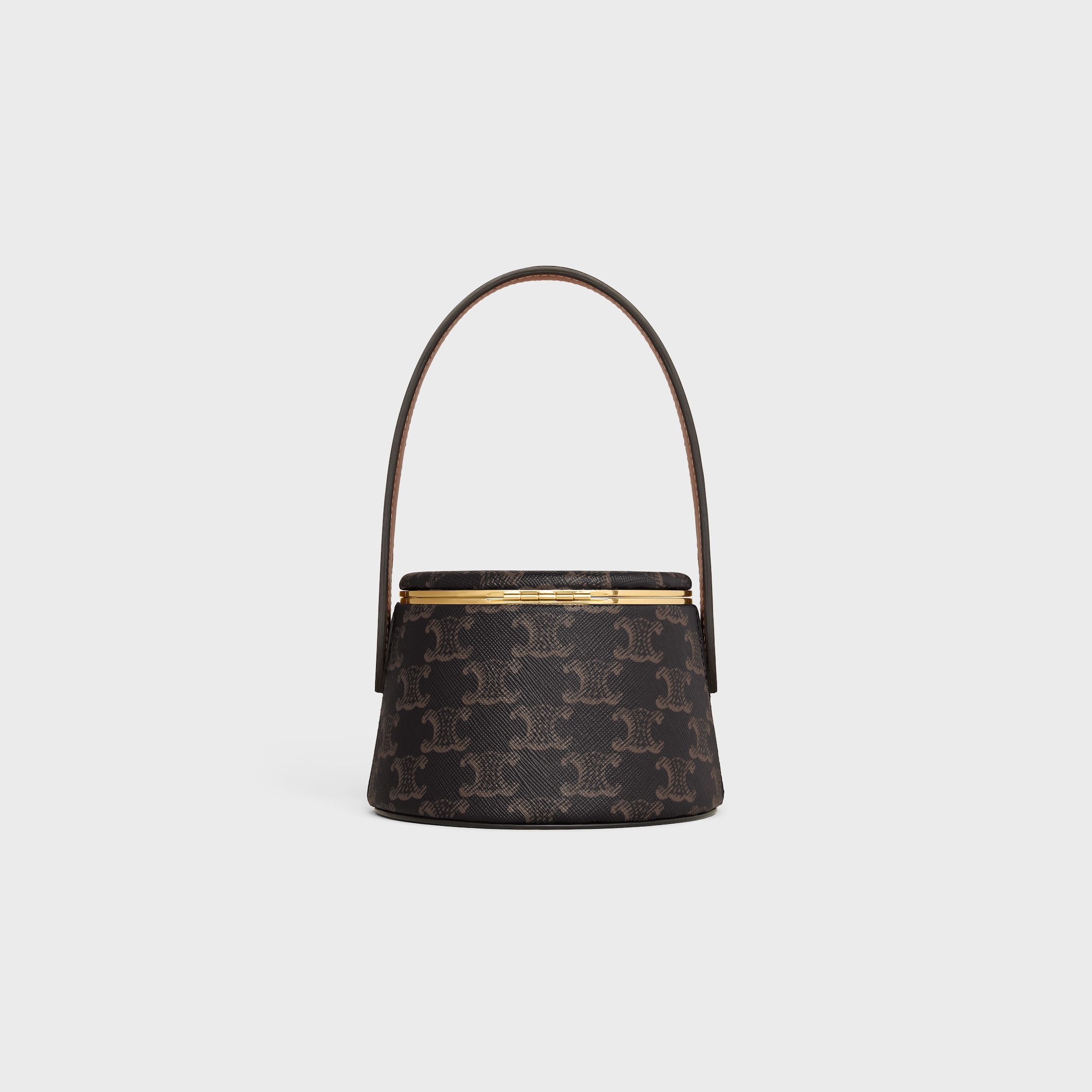 CELINE NINA MINAUDIERE in LAMBSKIN WITH TRIOMPHE CANVAS PRINT AND