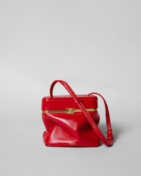 CUBE IN GLOSSY LAMBSKIN - CHILI RED - ALL BAGS - 1 | CELINE
