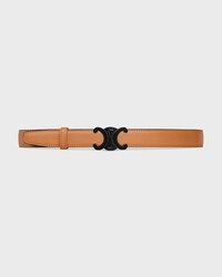 CORREA REVERSIBLE DE 25 MM DE PIEL DE BECERRO NATURAL Y LONA TRIOMPHE -  -  - 2 | CELINE