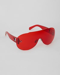 Sundown Shade 02 sunglasses in Nylon - RED -  - 2 | CELINE