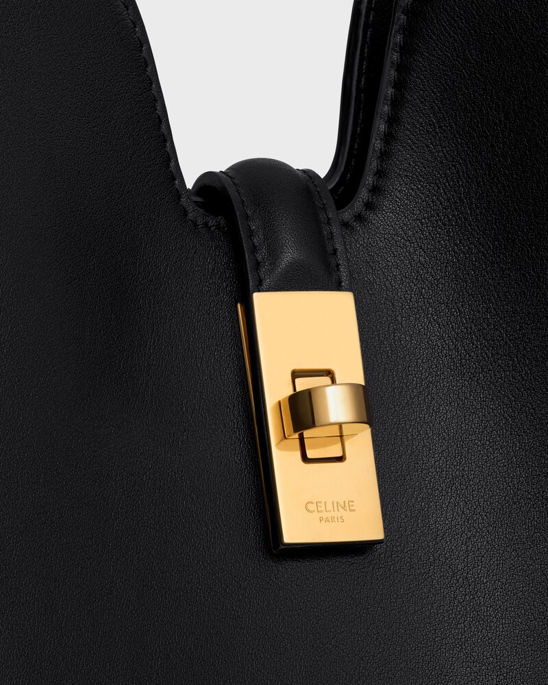 MEDIUM CAMILLE 16 SOFT BAG IN SMOOTH CALFSKIN - BLACK - TOTE BAGS - 1 | CELINE