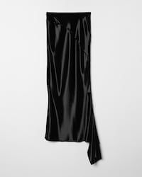 gonna IN raso di viscosa - NERO -  - 1 | CELINE