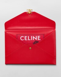 ENVELOPE IN SHINY CALFSKIN - CHILI RED - ALL BAGS - 2 | CELINE