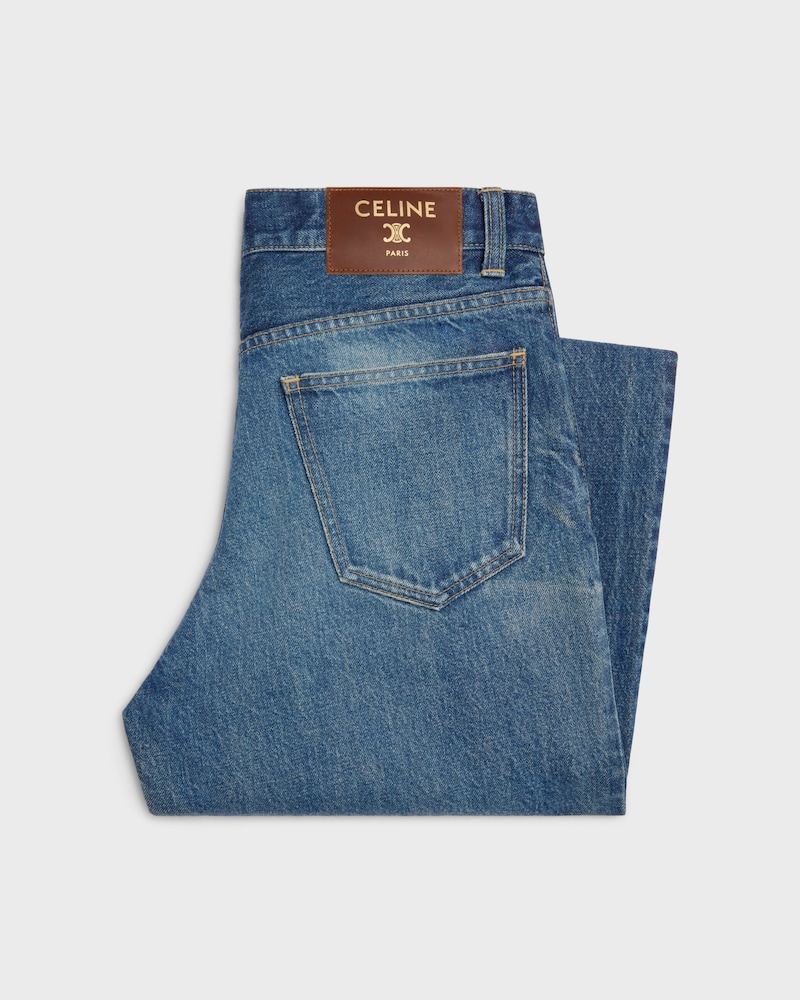 max jeans in denim - BROKEN BLUE WASH -  - 1 | CELINE