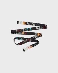 ribbon IN SILK TWILL - BLACK/WHITE/MULTICOLOR -  - 2 | CELINE