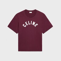 T恤 - 勃艮第红/米白色 -  - 1 | CELINE