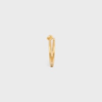 Knot Double Cuff in Brass with Gold Finish - GOLD -  - 2 | CELINE