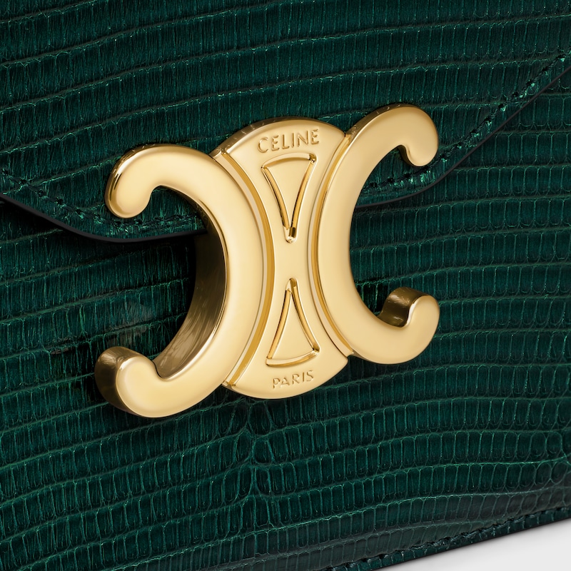WALLET ON CHAIN MARGO in LIZARD - AMAZONE - MORE LINES - 1 | CELINE