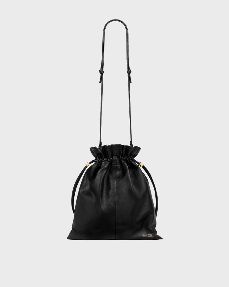 SMALL CRYSTAL POUCH IN LAMBSKIN - BLACK - LUNAR NEW YEAR - 1 | CELINE