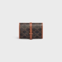 JEWELRY POUCH IN TRIOMPHE CANVAS AND CALFSKIN - TAN - TRAVEL SPRAYS - 2 | CELINE