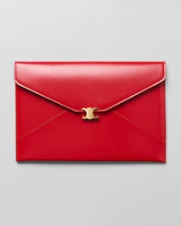 ENVELOPE IN SHINY CALFSKIN - CHILI RED - ALL BAGS - 1 | CELINE
