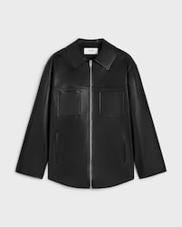 overshirt IN lambskin - BLACK -  - 1 | CELINE