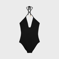 swimsuit IN matte jersey - BLACK -  - 2 | CELINE